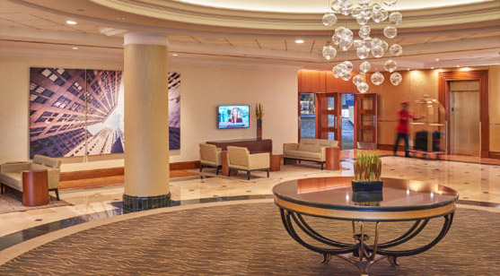 Marriott Renaissance Center-Lobby